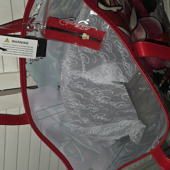 Ed Hardy Red and Multicolor Women's Bag - Picture 9 of 9